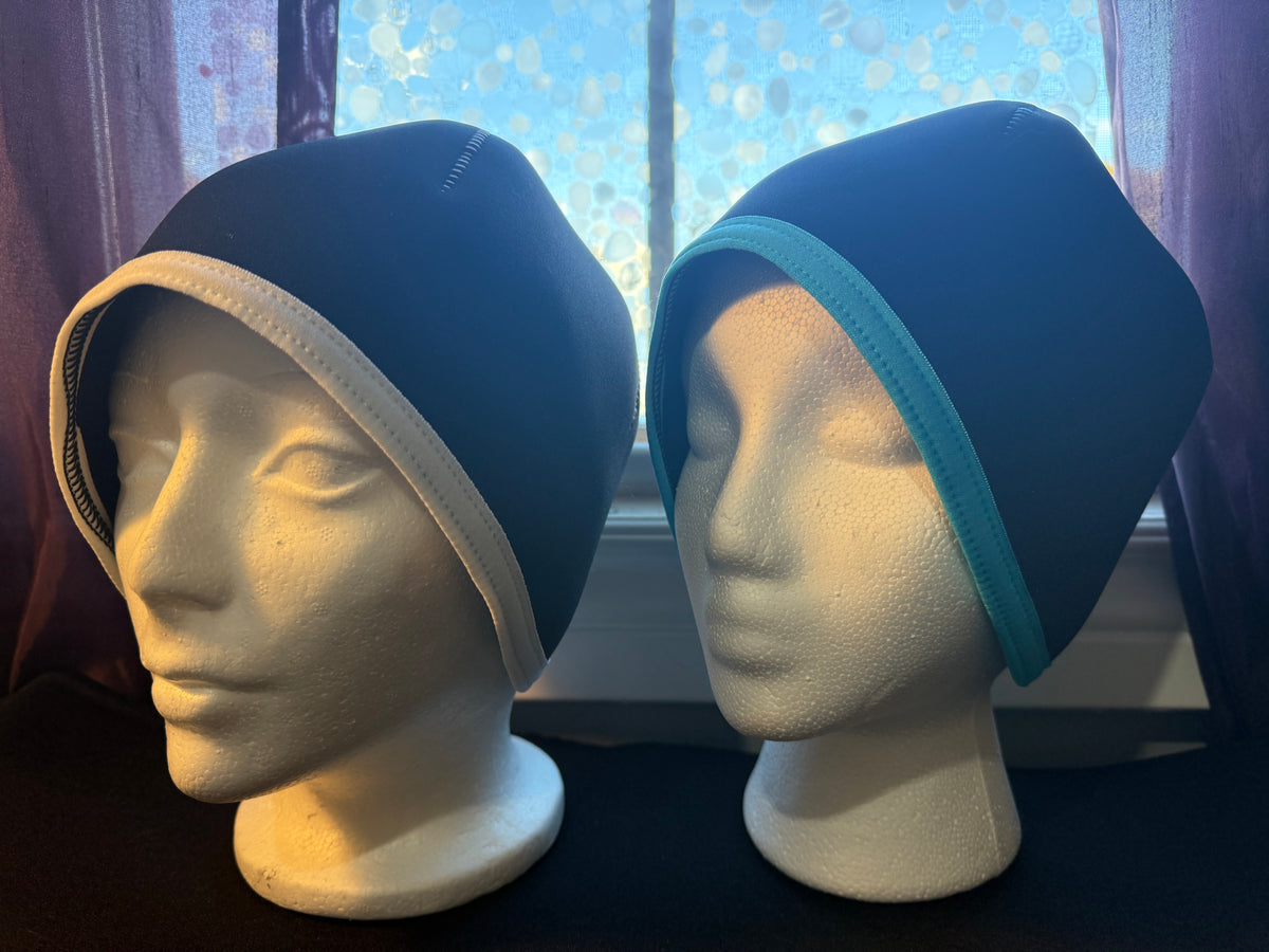Scull Caps with Coloured Trim